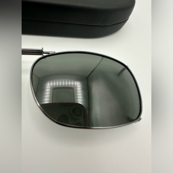 Cocoons Clip-On Sunglasses REC1-54 Polarized Gunmetal Gray Lens + Case - Picture 6 of 15